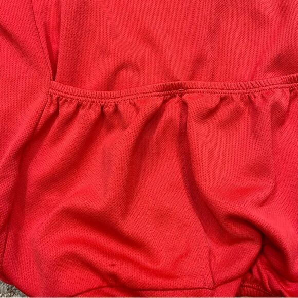 Men’s Performance Brand Red Long Sleeved Cycling Jersey Size Medium - Picture 10 of 10